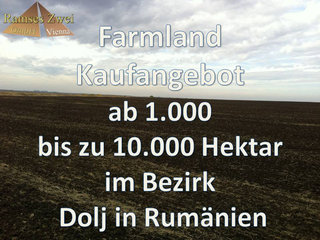 Farmland District Dolj Romania